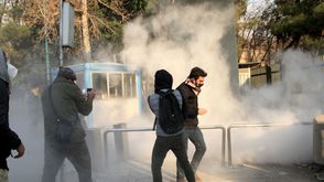 احتجاجات ايران- جيتي
