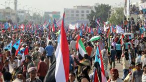 أنصار الحركة الجنوبية الانفصالية في اليمن - أ ف ب