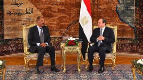 السيسي ورئيس إريتريا-  مصر إريتريا- الرئاسة المصرية
