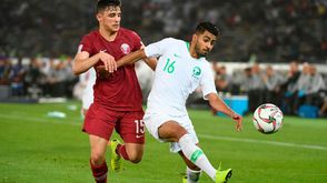 مباراة السعودية وقطر- جيتي
