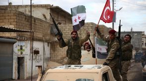 قوات المعارضة السورية في محيط منبج- جيتي