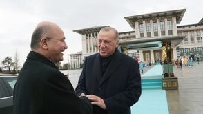 أردوغان و برهم صالح في أنقرة - الأناضول