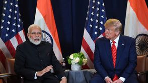 ترامب مودي الهند أمريكا - جيتي