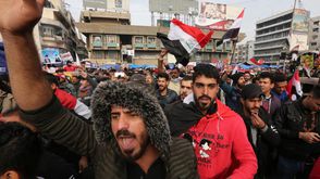 متظاهرون يتجمعون في بغداد وسط مظاهرات مناهضة للحكومة - جيتي
