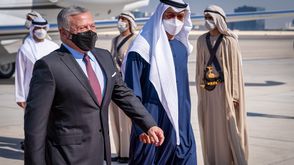 محمد بن زايد والعاهل الأردني- الديوان الملكي