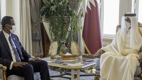 أمير قطر مع حميدتي في الدوحة- قنا