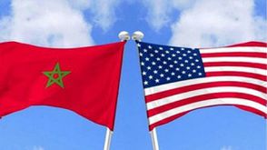 المغرب وأمريكا أعلام (وكالة المغرب العربي للأنباء)