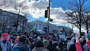 تظاهرة في واشنطن دعما لغزة - إكس