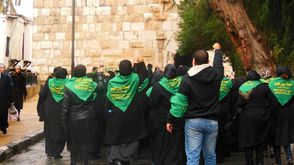 حملة جبل الصبر - مسيرات شيعية في دمشق - كانون الأول 2014 (عربي21)