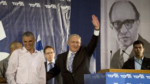 رئيس الوزراء الإسرائيلي بنيمين نتنياهو في أحد الاجتماعات الحزبية - أ ف ب