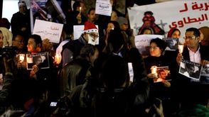 تظاهرة في نقابة الصحفيين تضامنا مع الصحفيين المعقتلين - مصر - عربي21 - (2)