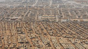 مخيم الزعتري للاجئين السوريين - الأردن - أ ف ب