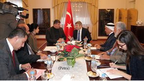 لجنة فلسطين النيابية الاردنية تلتقي السفير التركي في عمان بترا