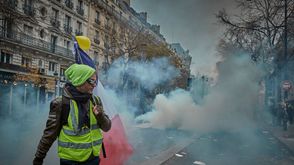 فرنسا احتجاجات  جيتي