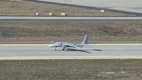 طائرة مسيرة تركية  اختبار  نجاح  أكينجي- الأناضول