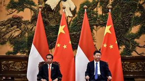 الرئيس الاندونيسي والرئيس الصيني جيتي