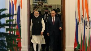 GettyImages- الهند روسيا بوتين مودي