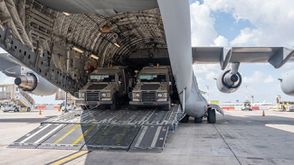 طائرة شحن امريكية تنقل سلاح لاسرائيل- الاناضول