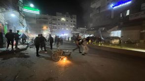 قصف على مدينة إدلب