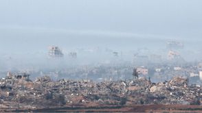 مشاهد لمنطقة بيت حانون في قطاع غزة بعد تدميرها على يد الاحتلال- جيتي
