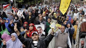 مظاهرة مؤيدة لمرسي  في مصر - الأناضول