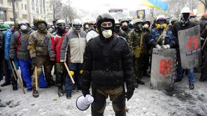 احتجاجات أوكرانيا - الأناضول
