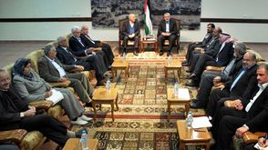لقاءات حماس وفتح في غزة - الاناضول