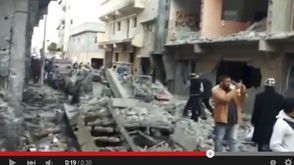 آثار الدمار ال قصف المصري على درنة ليبيا توتير