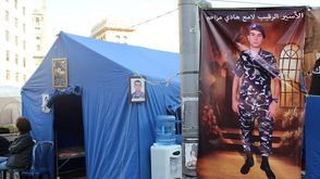 خيمة اعتصام نصبها أهالي العسكريين المختطفين-عربي21