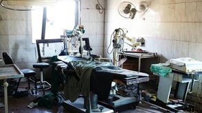 قصف روسي على مشفى ميداني في سرمين - ريف إدلب - سوريا - تشرين الأول 2016