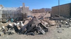 غارة السعودية على مدرسة في اليمن