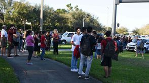 إطلاق النار في مدرسة في فلوريدا - أ ف ب