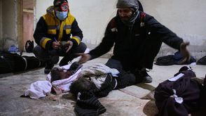 قتلى في قصف الغوطة الشرقية جيتي