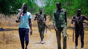 مسلحين في جنوب السودان- جيتي