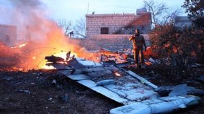 المعارضة السورية اسقاط طارة روسية سوخوي ادلب 2/2018