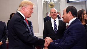 السيسي ترامب- السفارة الأمريكية في القاهرة