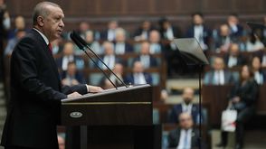 أردوغان في البرلمان التركي - الأناضول