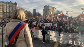مظاهرات إيران باريس - تويتر