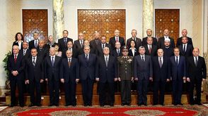 الحكومة المصرية الجديدة برئاسة محلب - (الأناضول)
