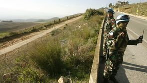 الحدود لبنان  إسرائيل  سوريا  أف ب