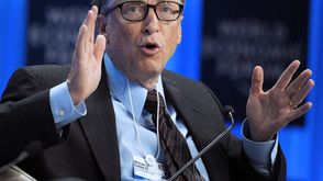 بيل غيتس مؤسس "مايكروسوفت" في منتدى دافوس في 24 كانون الثاني/يناير 2014