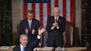 نتنياهو يلقي كلمته أمام الكونغرس الأمريكي رغم الانتقادات - أ ف ب