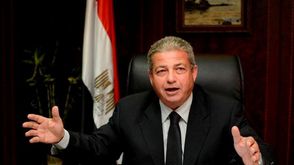 وزير الشباب والرياضة المصري، خالد عبد العزيز ـ أرشيفية