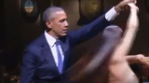 راقصة اوباما