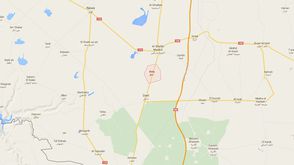خريطة ابطع - درعا - سوريا