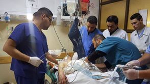 إصابة - مصاب من غزة - عربي21