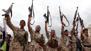 مقاتلون حوثيون في صنعاء - جيتي