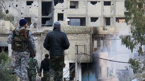النظام السوري في الغوطة الشرقية قوات النظام - جيتي
