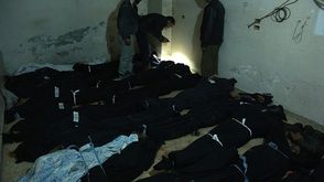 الغوطة الشرقية جثث ضحايا جيتي