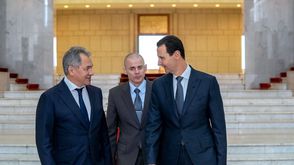 الأسد و شويغو في دمشق- الرئاسة السورية